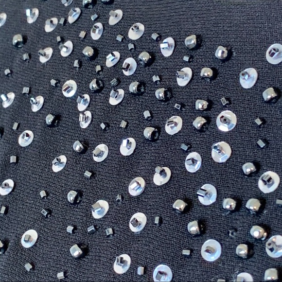 JONES NEW YORK Petite Beaded Shift Dress—SZ. 6P - Picture 5 of 15